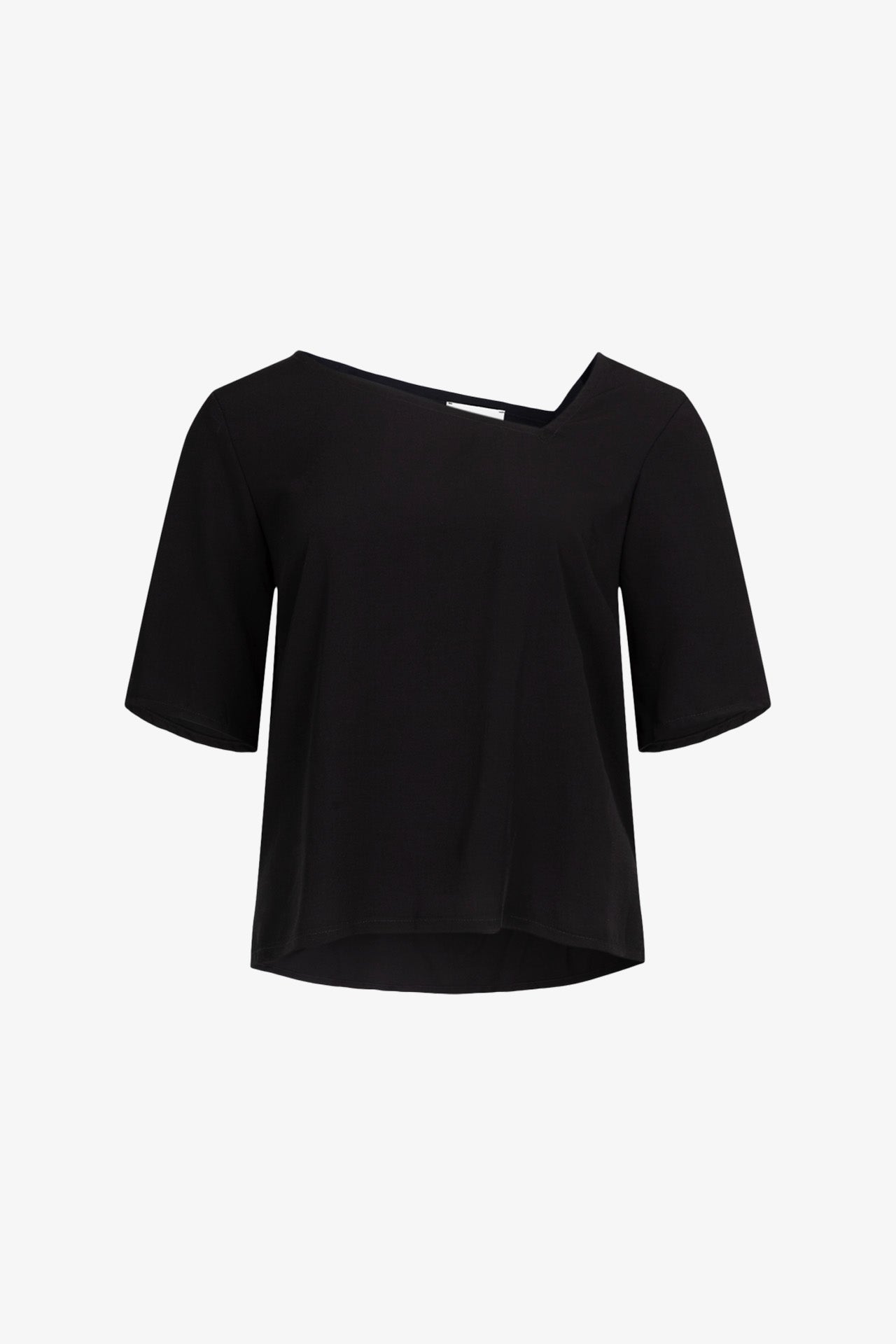 Top Asy Viscose Noir