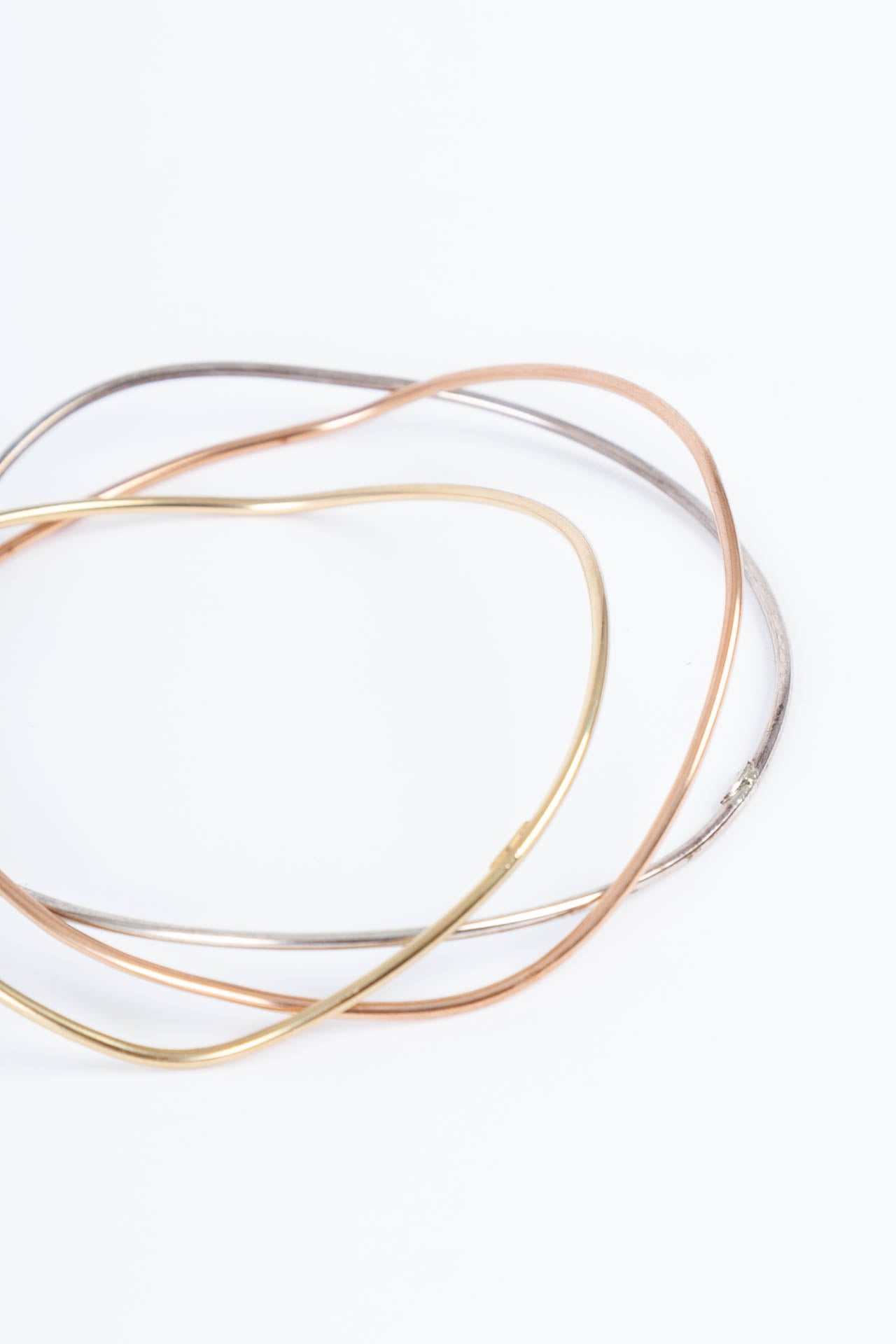 Bracelet - Jonc ondulé Argent