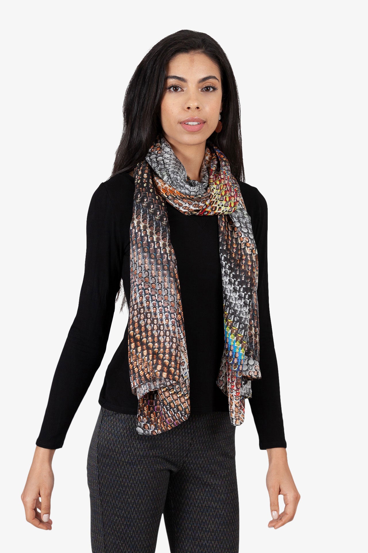 Celebrity Scarf - Iconic Faces - Heroes Museum