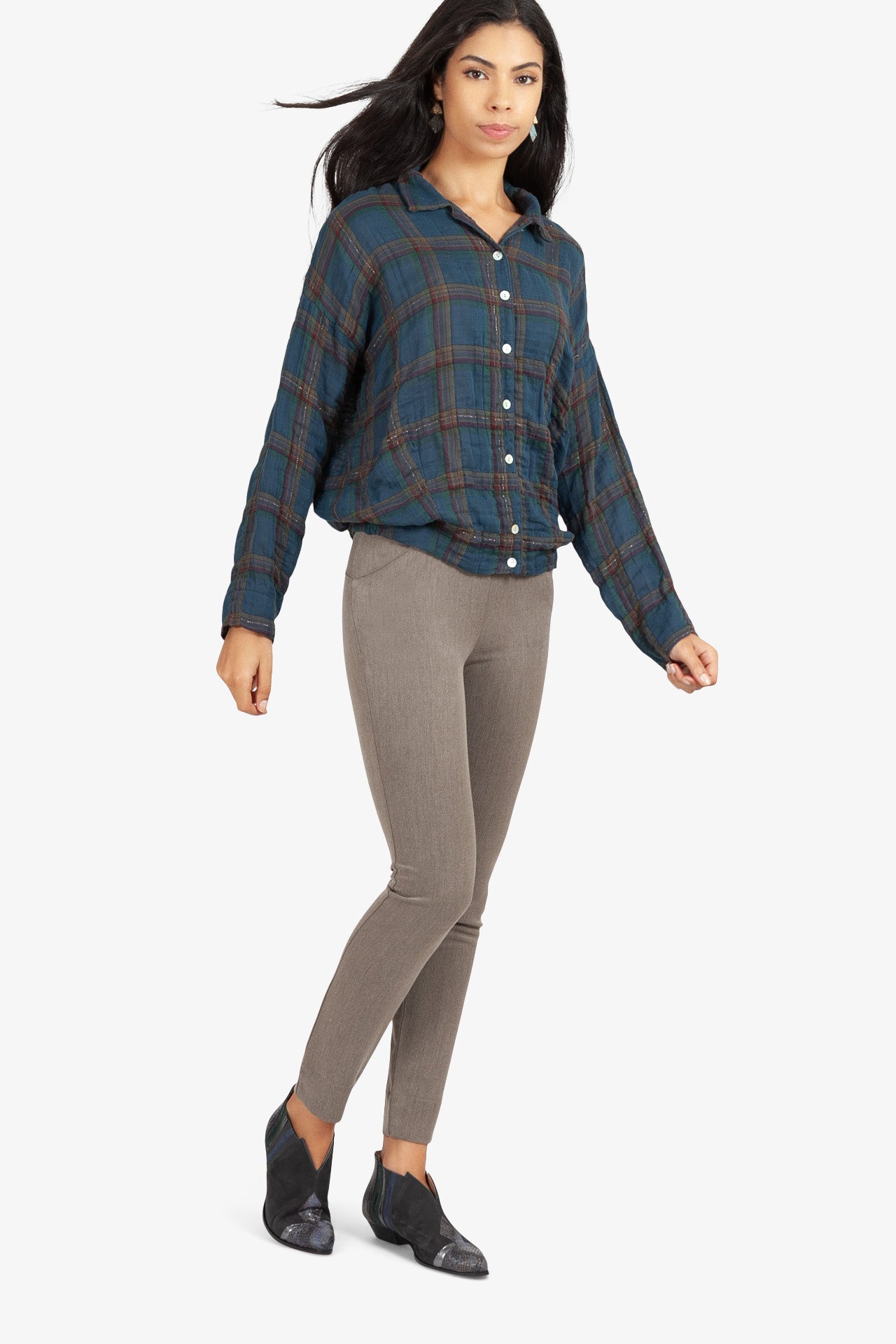 Pantalon Jockey Gabardine Taupe