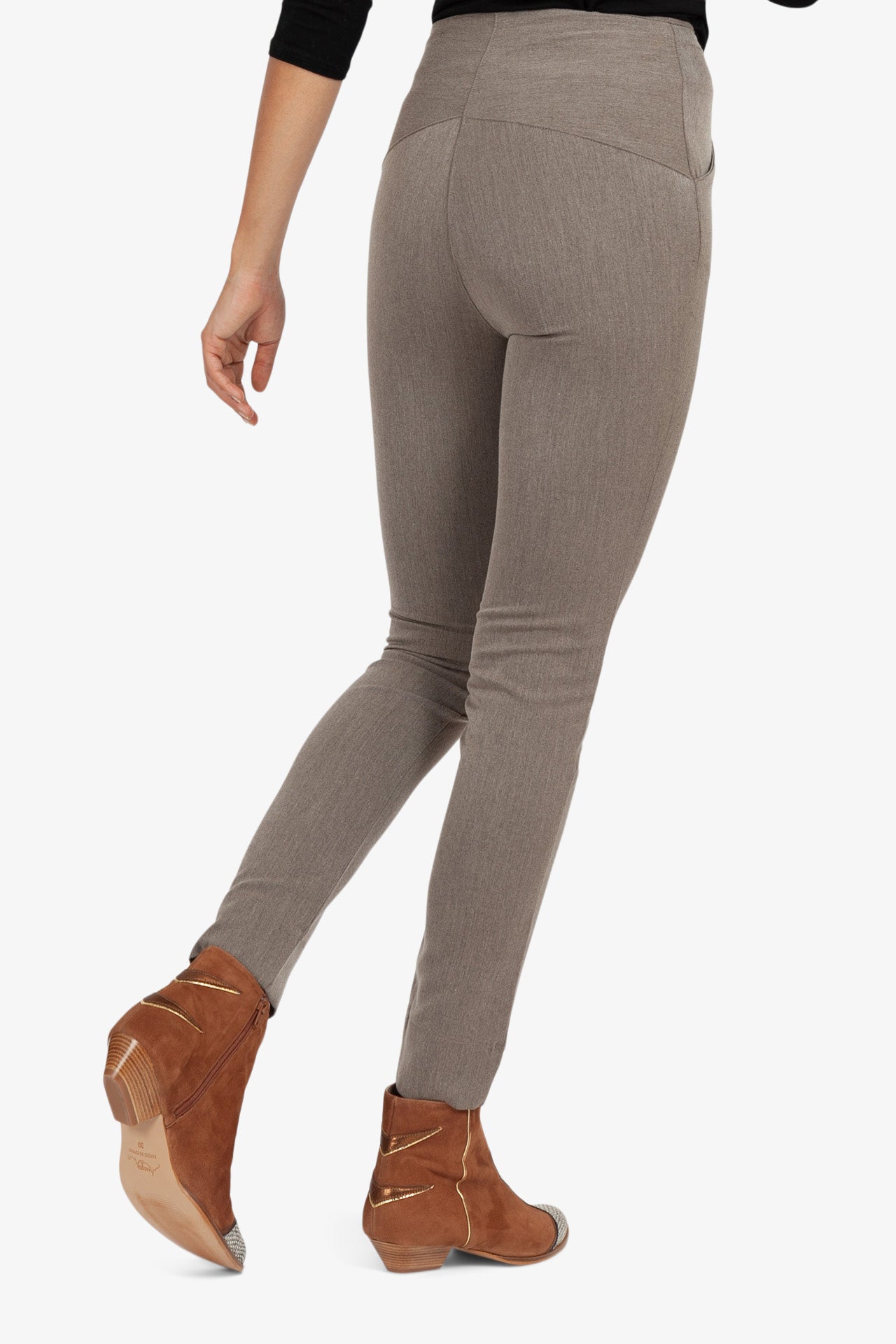 Pantalon Jockey Gabardine Taupe