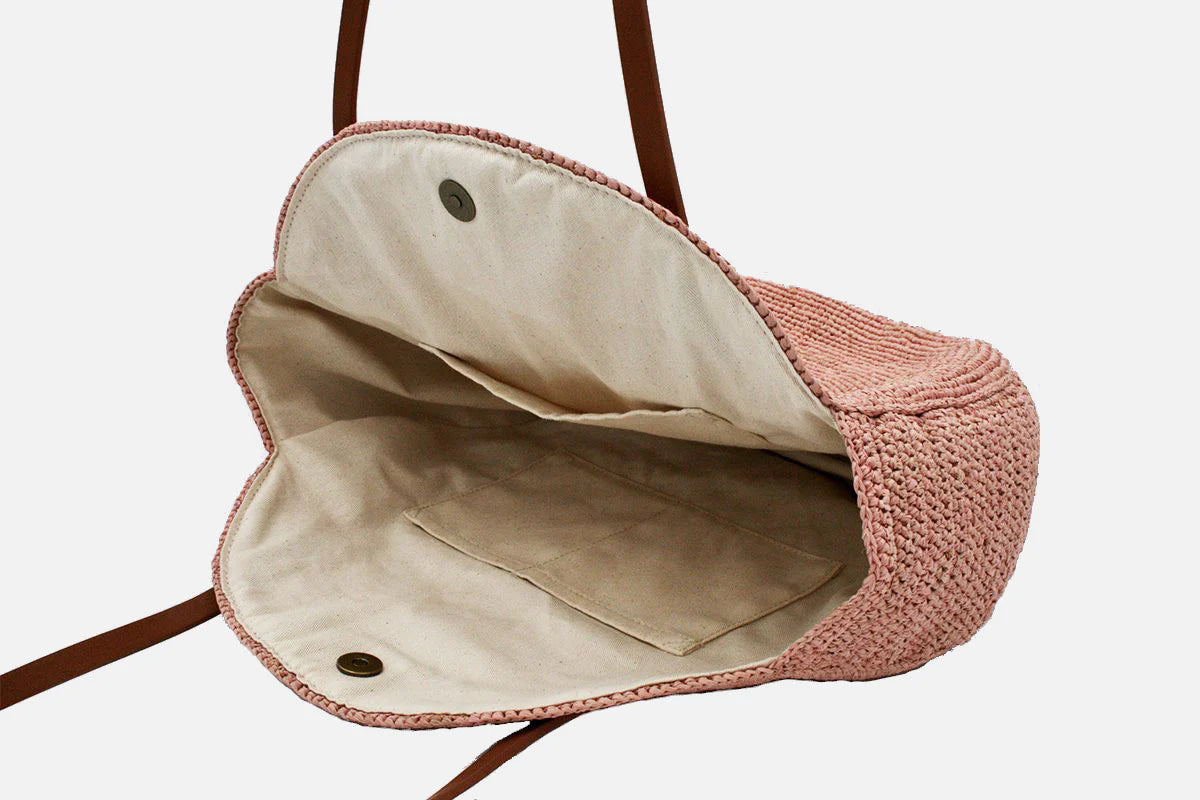Suna Pink shopping bag