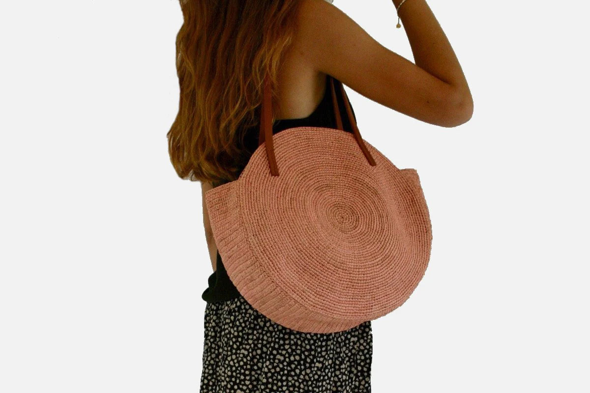 Suna Pink shopping bag