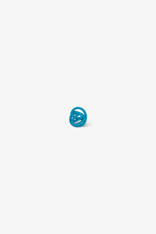 Bague Zig Shiny - Bleu azur