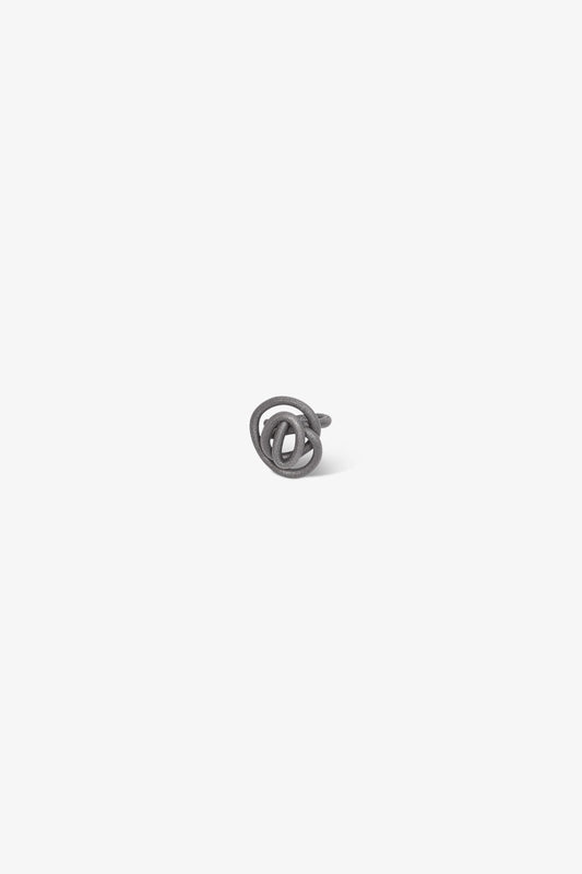 Bague Zig Mat - Gris cendré
