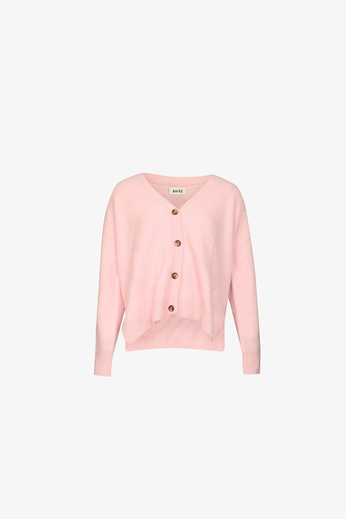 Gilet Boutonné fendu Raccoon - Rose Sakura
