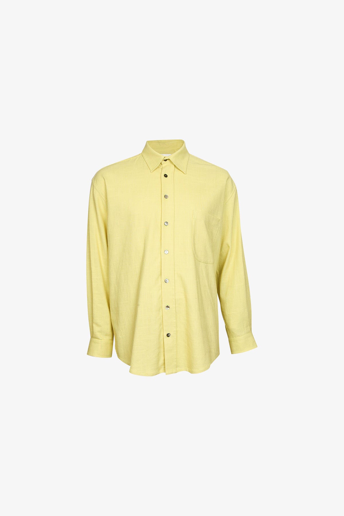 Chemise Super Relax Lin Jaune