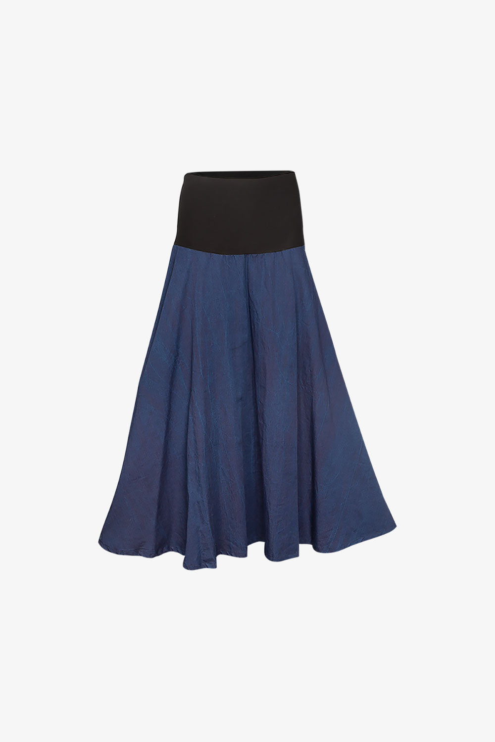 Jupe En Forme Bleu de Chine