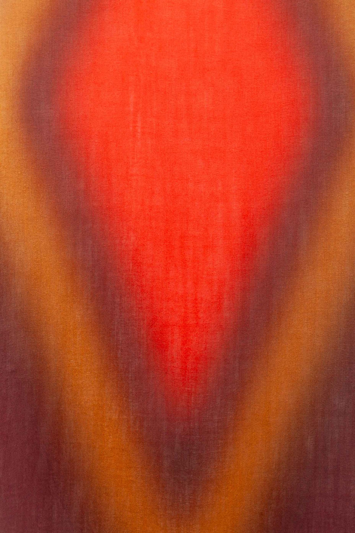 Echarpe Losange Ikat Prune - Laine & modal