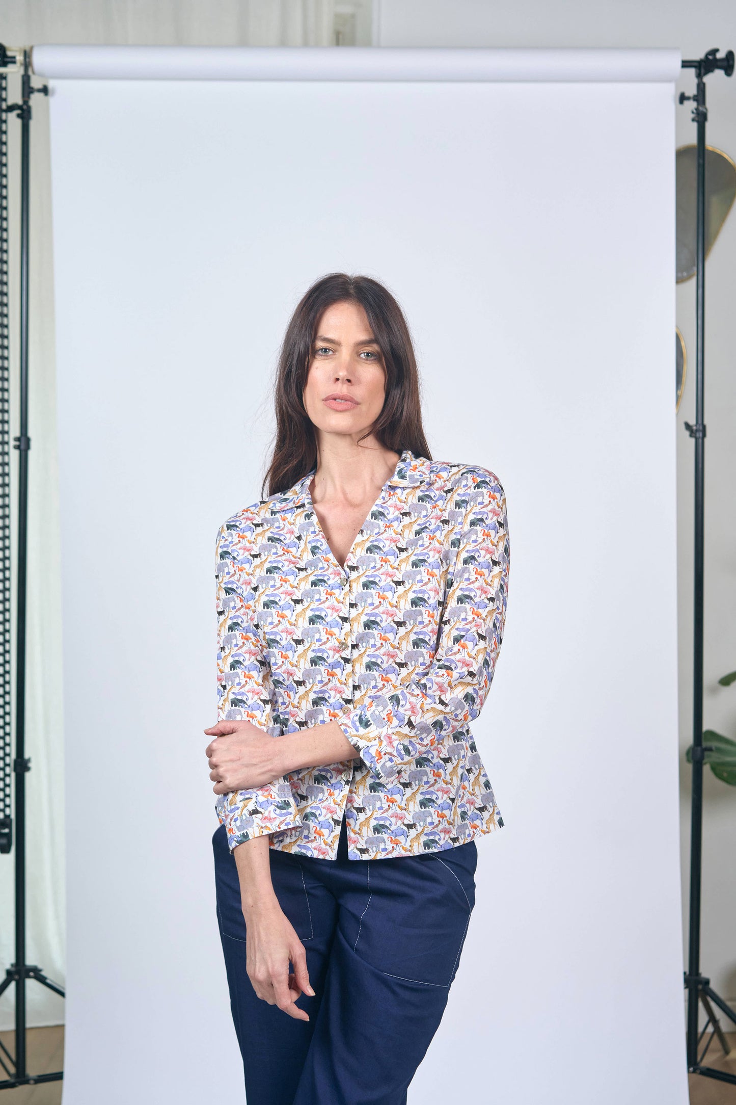 Chemise Liberty "Queue For The Zoo"