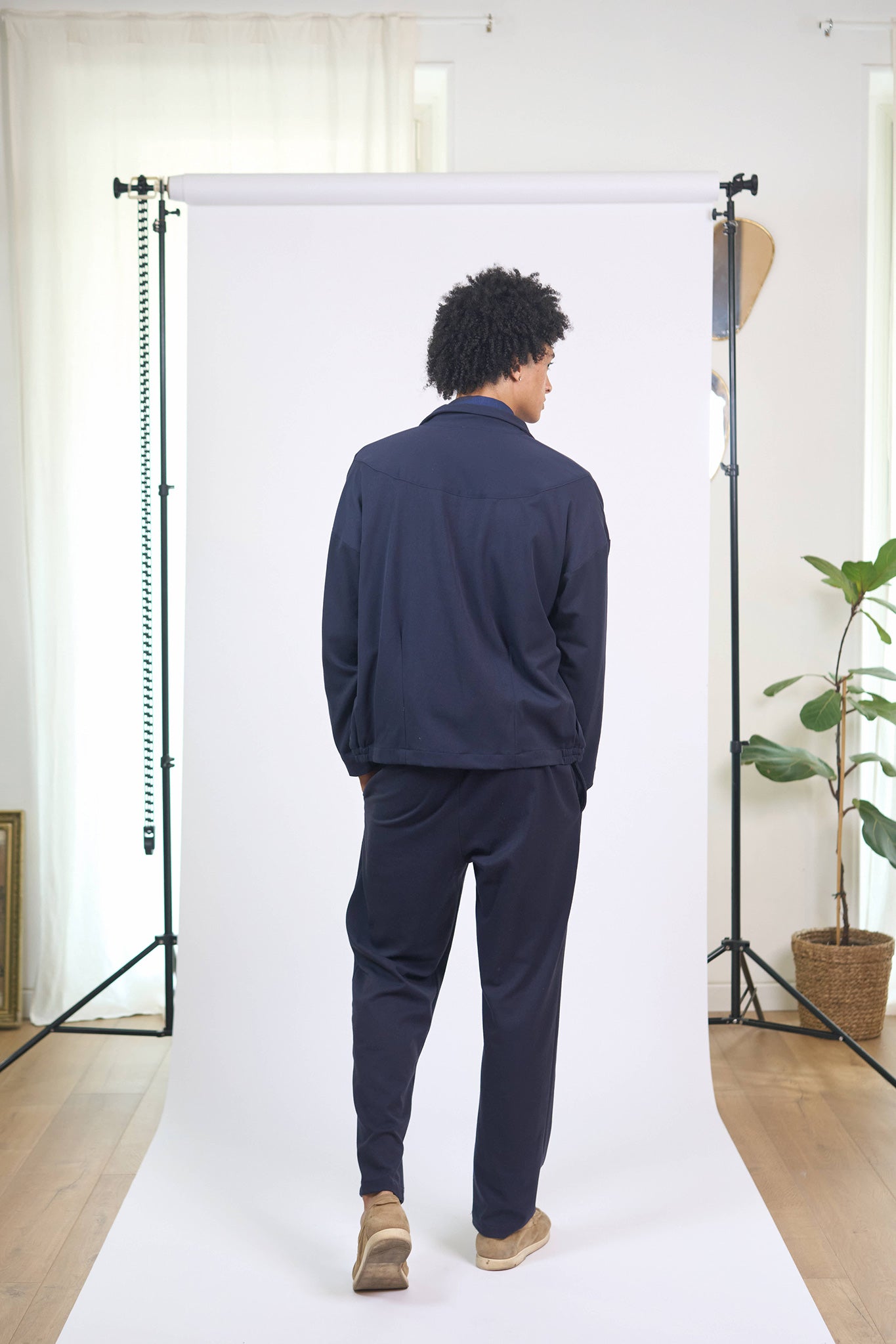 Veste Pondy Gabardine Marine