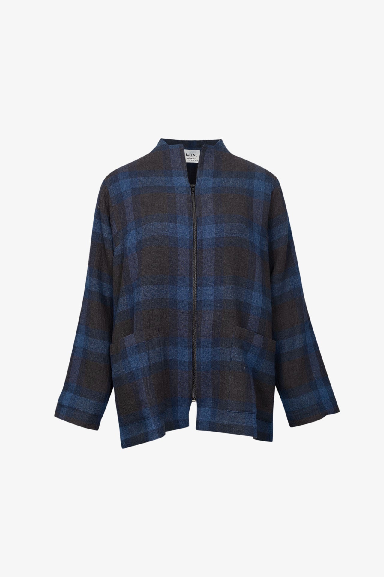 Rutig fyrkantig jacka Brulant