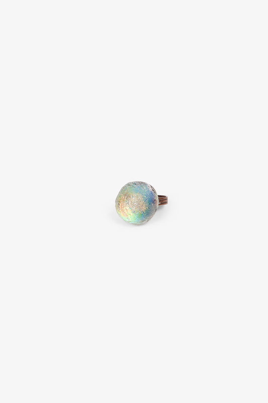 Bague Météorite - Blanc polaire