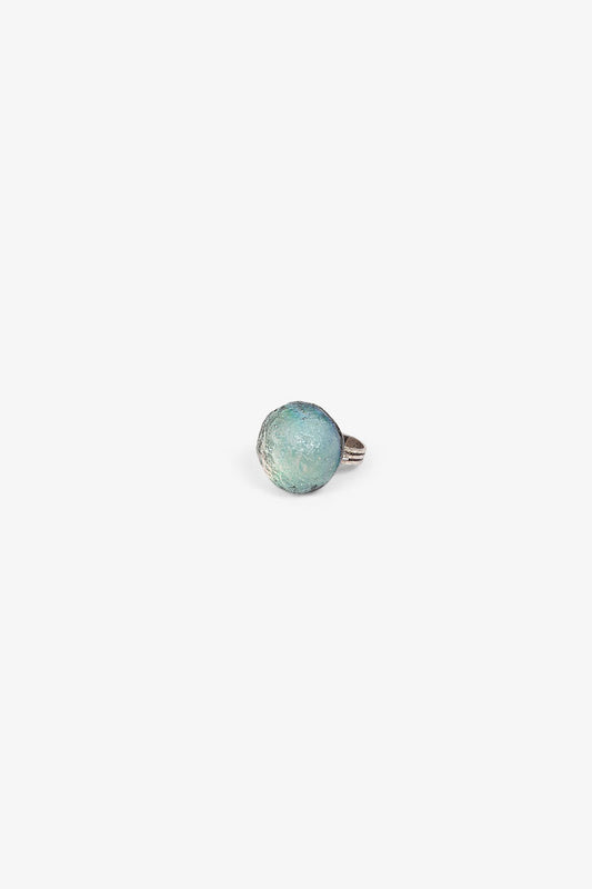 Bague Météorite - Bleu Bord De Mer