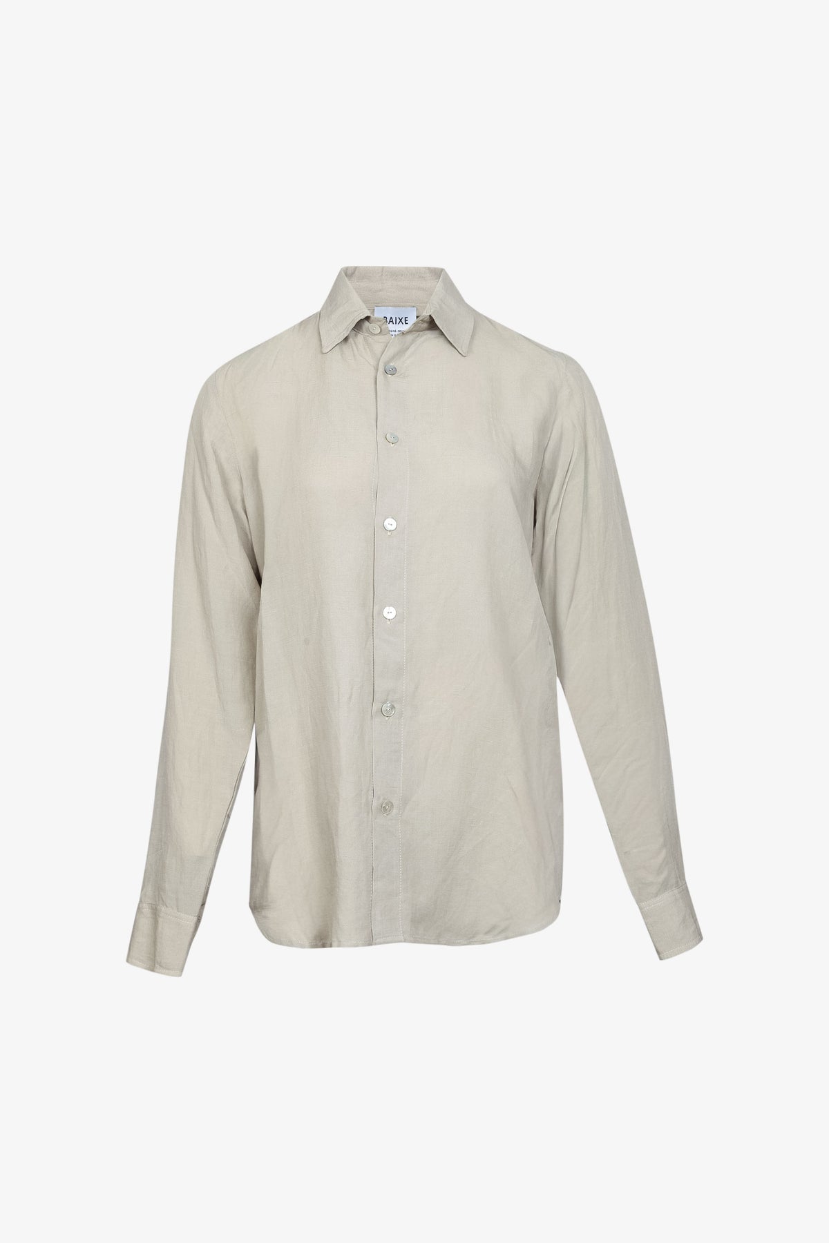 Chemise Relax Lin & Viskos Svart