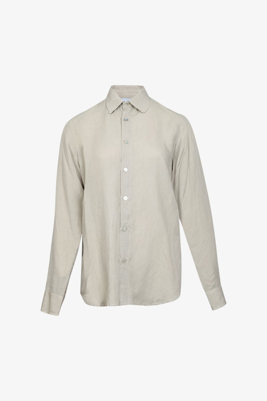 Chemise Relax Lin & Viskos Svart