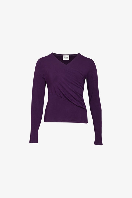 Cache-Coeur Bambou Violine