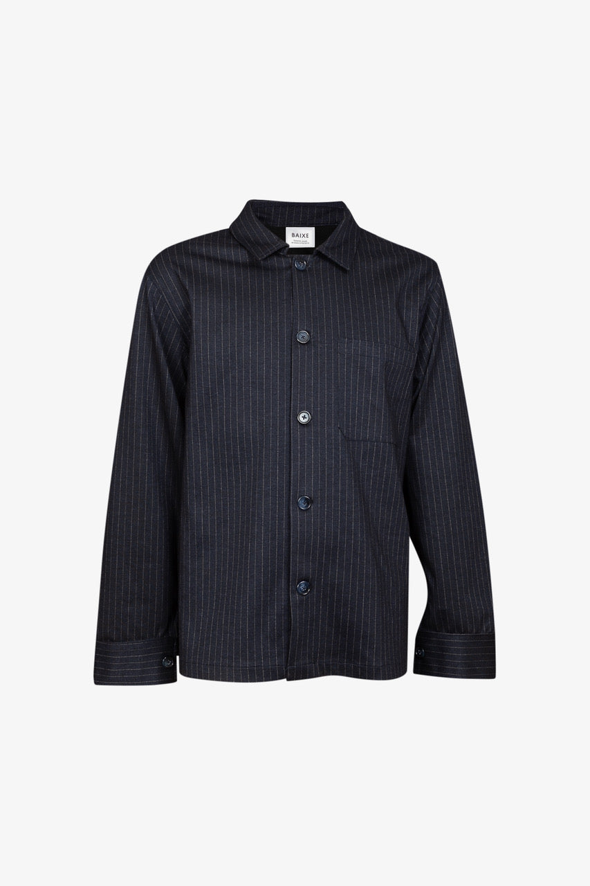 Surchemise Homme Rayures Tennis Bleus