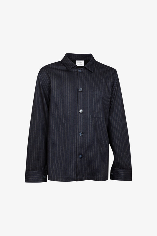 Surchemise Homme Rayures Tennis Bleus