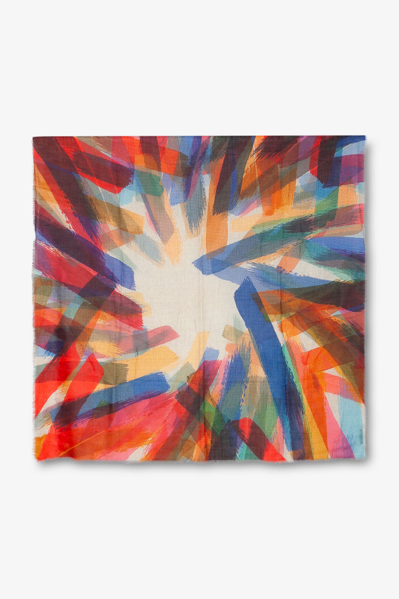Echarpe Explosion Polychrome - Laine & modal
