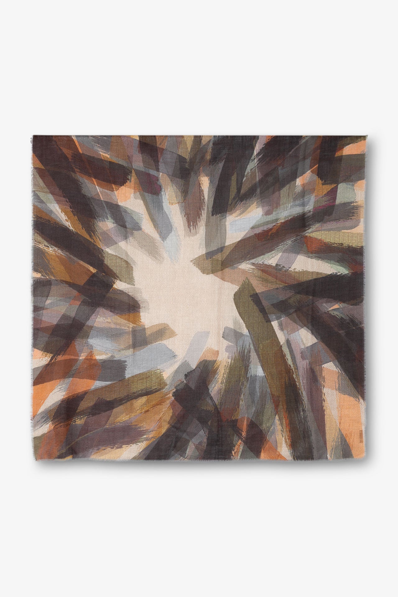 Echarpe Panthères Chromatiques - Laine & modal