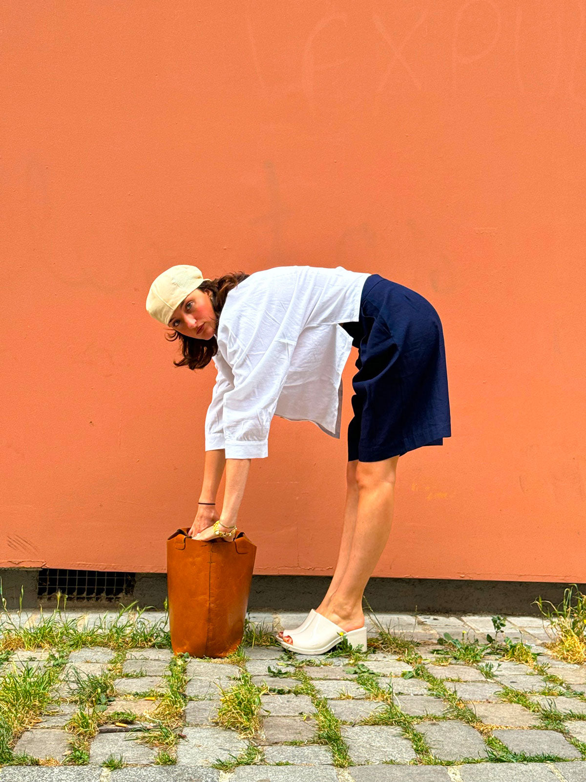 Bermudas Azul de China