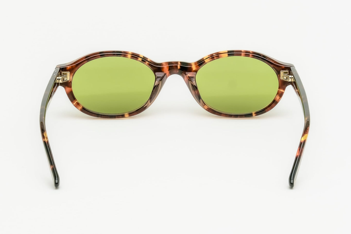 Kendall Ecaille Brune laminée cristal brun / Verres Vert profond — Waiting For The Sun (2)