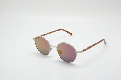 Leo Mat Silver - Écaille Blonde / Orange Mirror Verres — Waiting For The Sun (2)