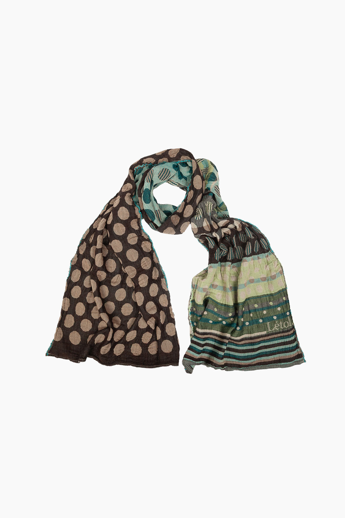 Coline Marron Turquoise