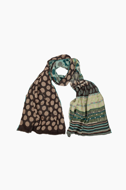 Coline Marron Turquoise