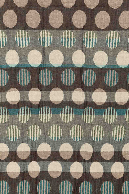 Coline Marron Turquoise