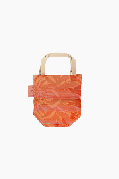 Sac à Two — Format Moyen | Jacquard Réversible en Coton Bio | Cuivres