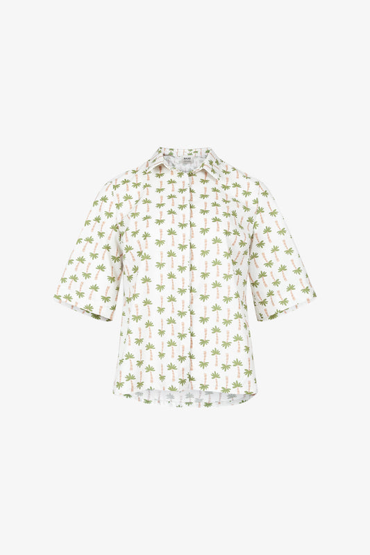 Prototype - Palm Trees Cotton Shirt
