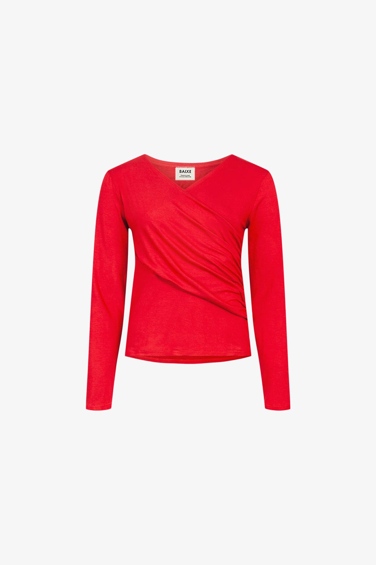 Cache-Coeur Bambou Rouge