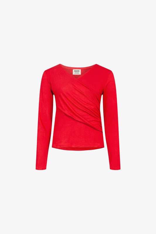 Cache-Coeur Bambou Rouge