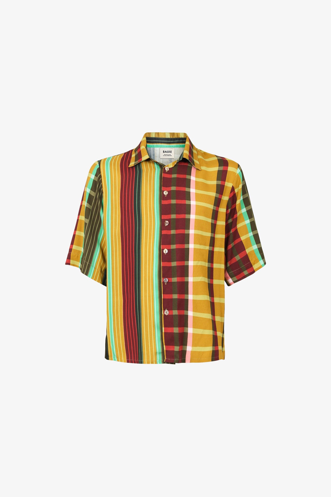 Prototype - Yellow Striped Check Shirt