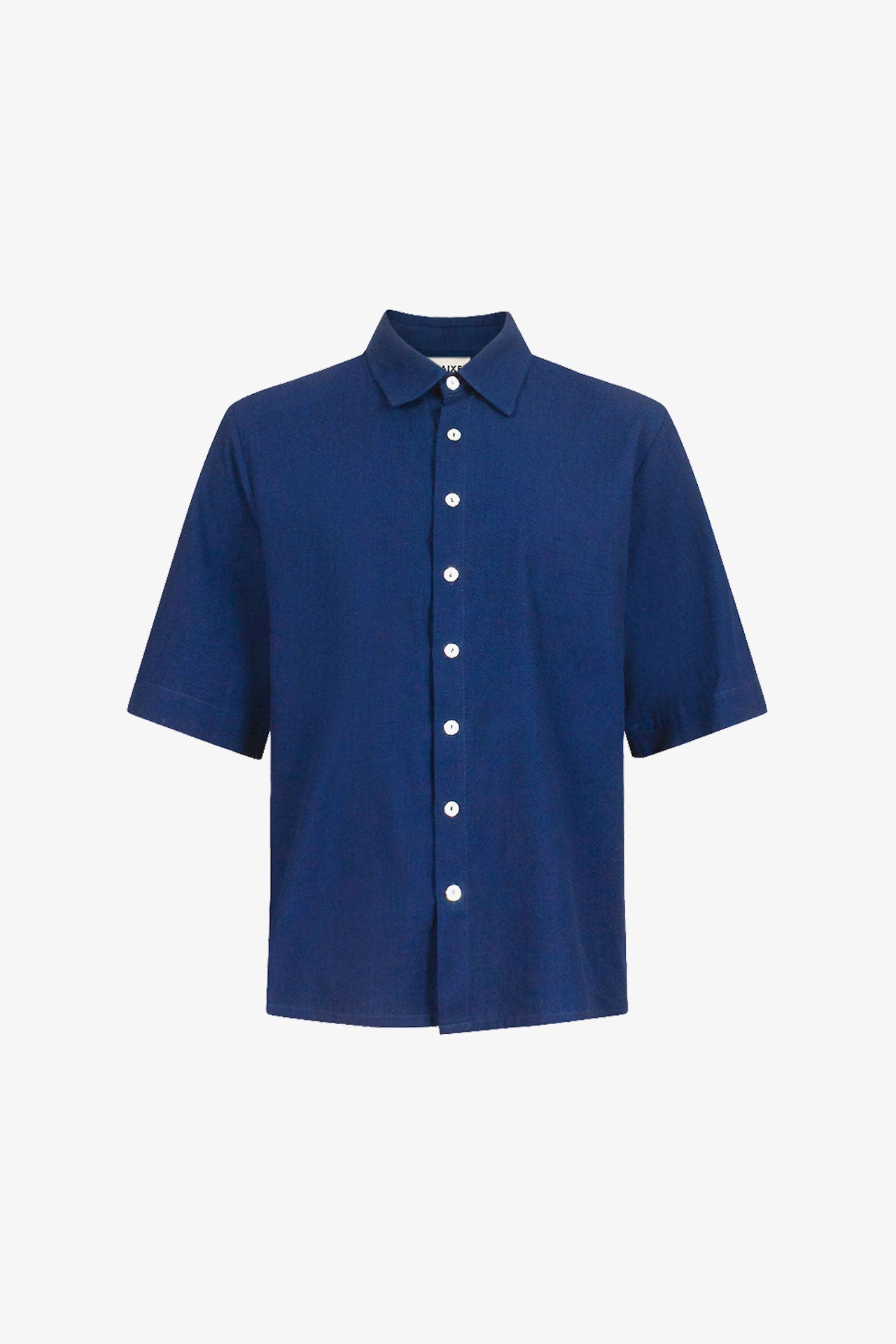 Men's Chinese Blue Shirt