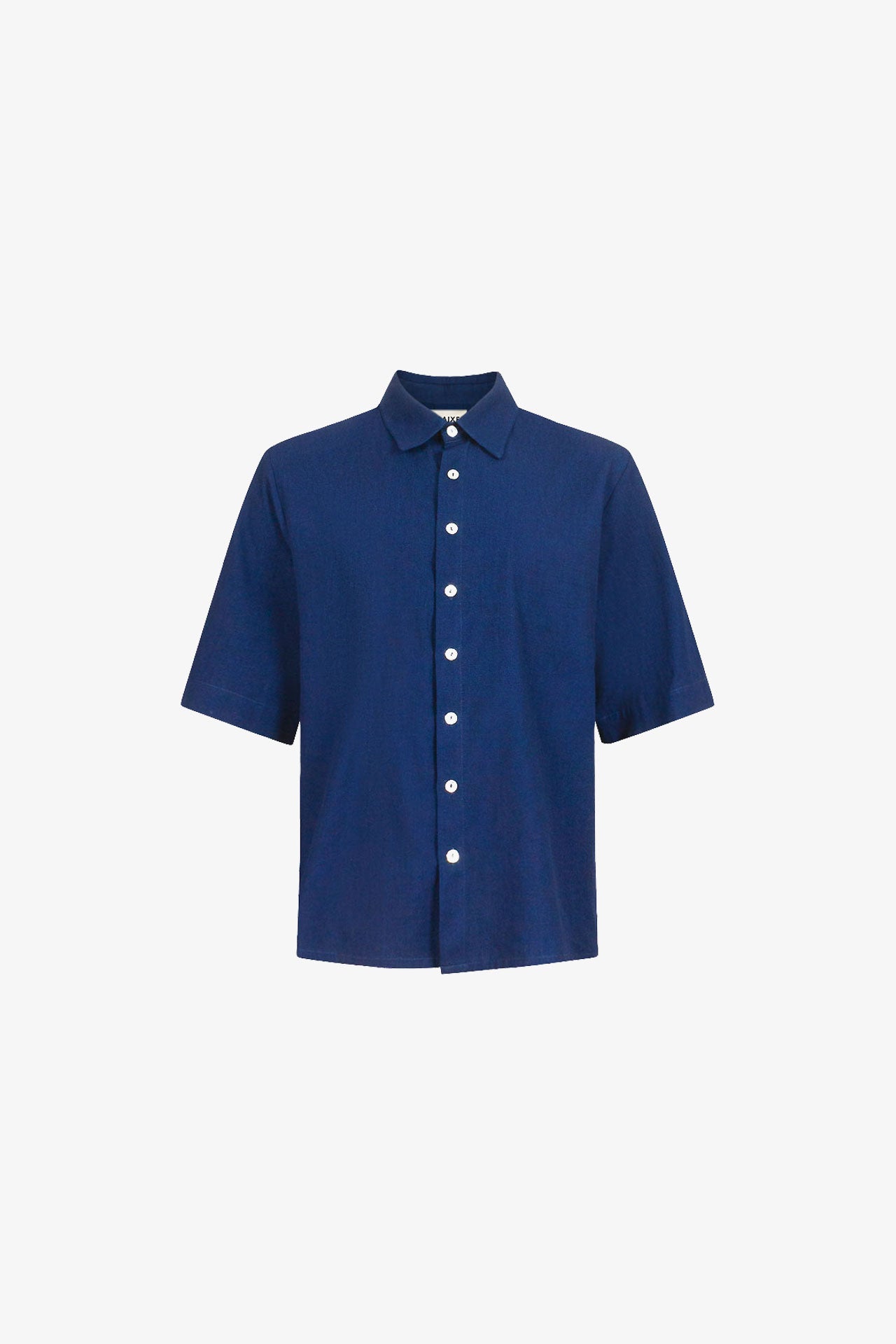 Men's Chinese Blue Shirt