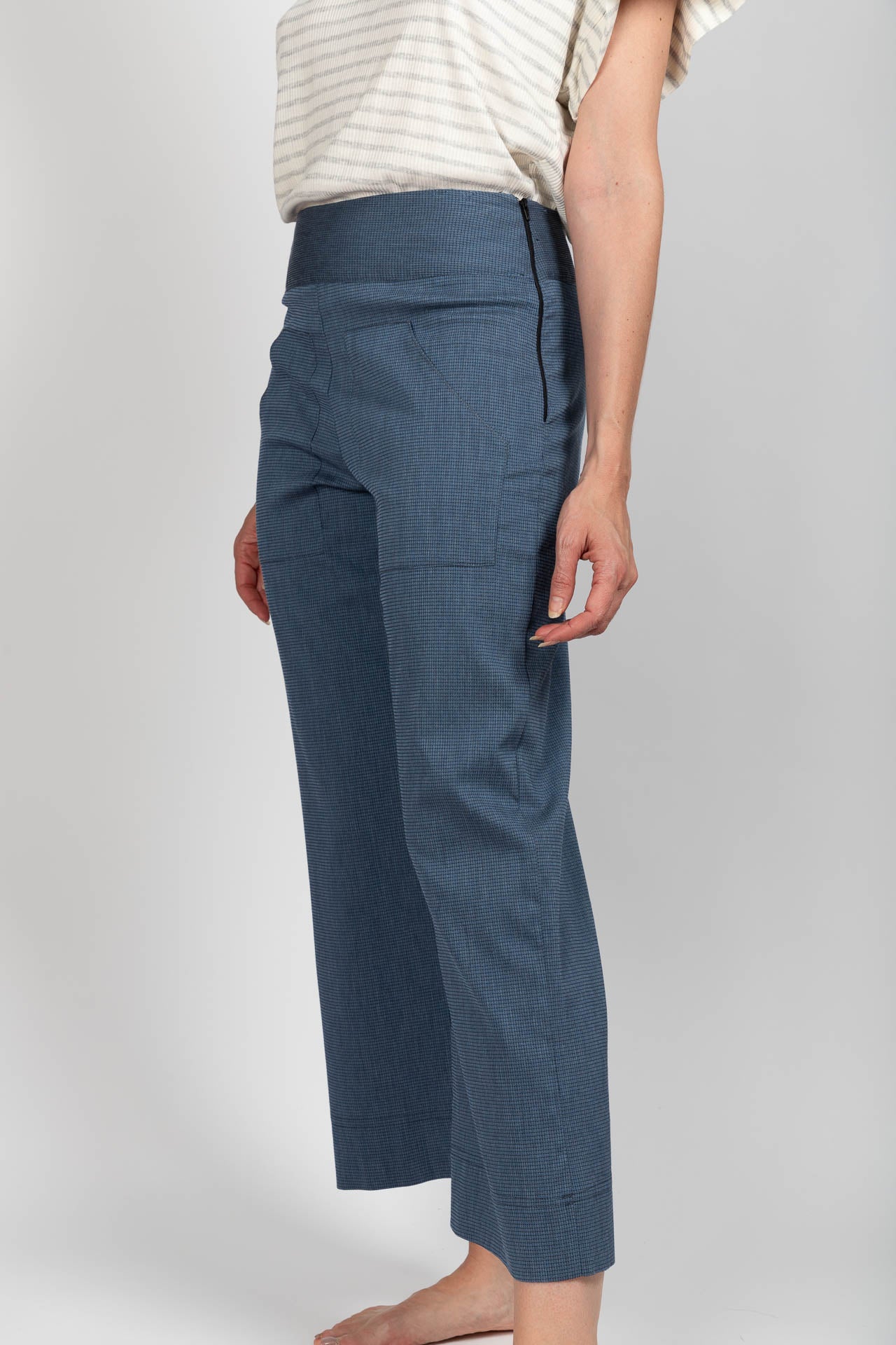Gefälschte italienische Indigo-Hose