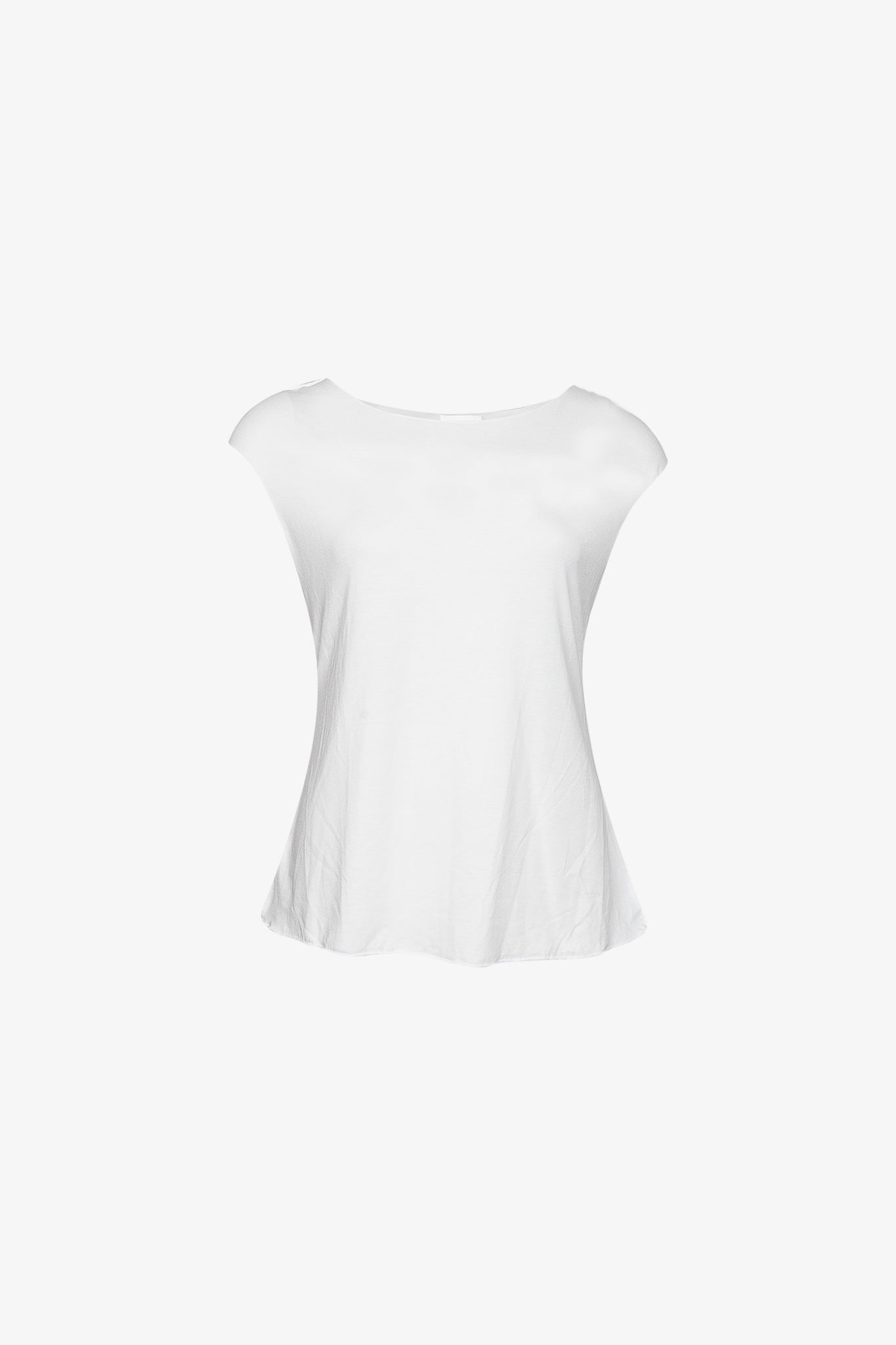 Top Mancheron Jersey Blanc - Surcyclé