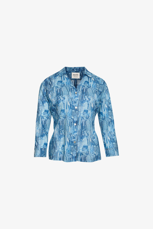Chemise Liberty "Harper City" Blue