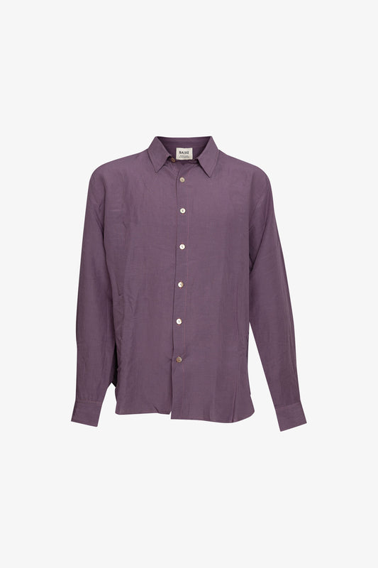 Chemise Relax Lin & Viscose Violet