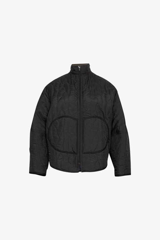 Veste Paletot Ouatiné Noir