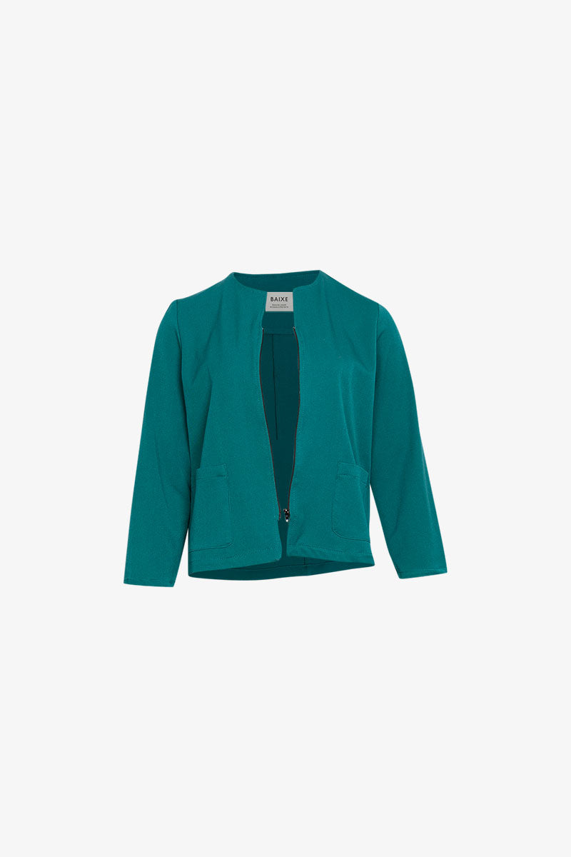 Veste Chacha Zip Gabardine Canard