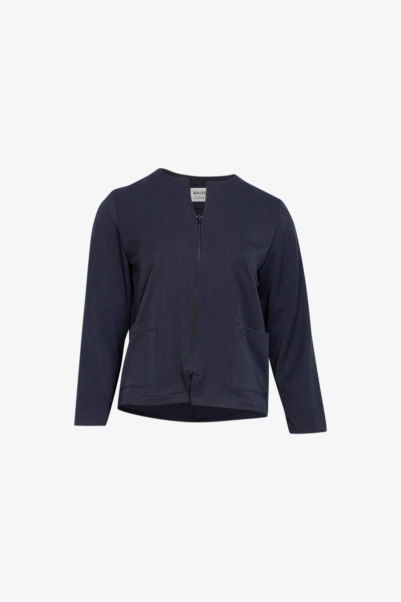 Veste Chacha Zip Gabardine Marine