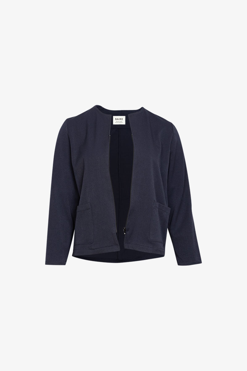 Veste Chacha Zip Gabardine Marine