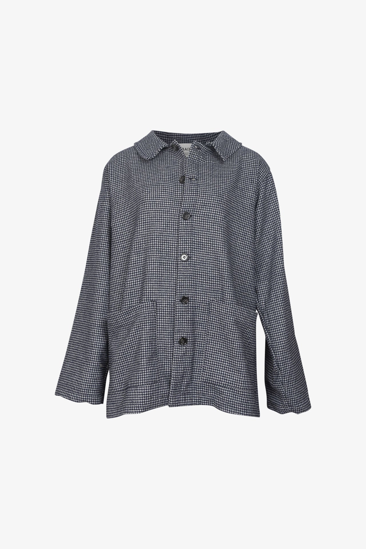 Rutig fyrkantig jacka Brulant