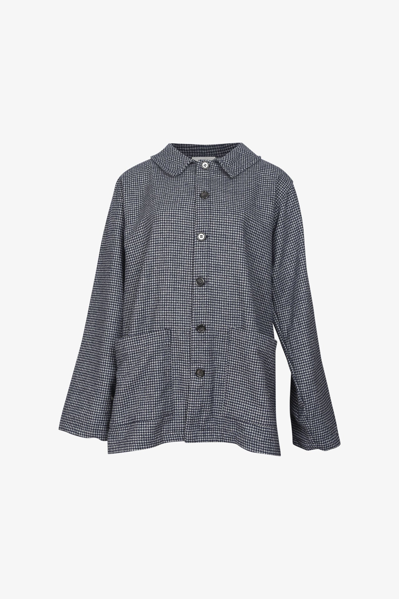 Rutig fyrkantig jacka Brulant