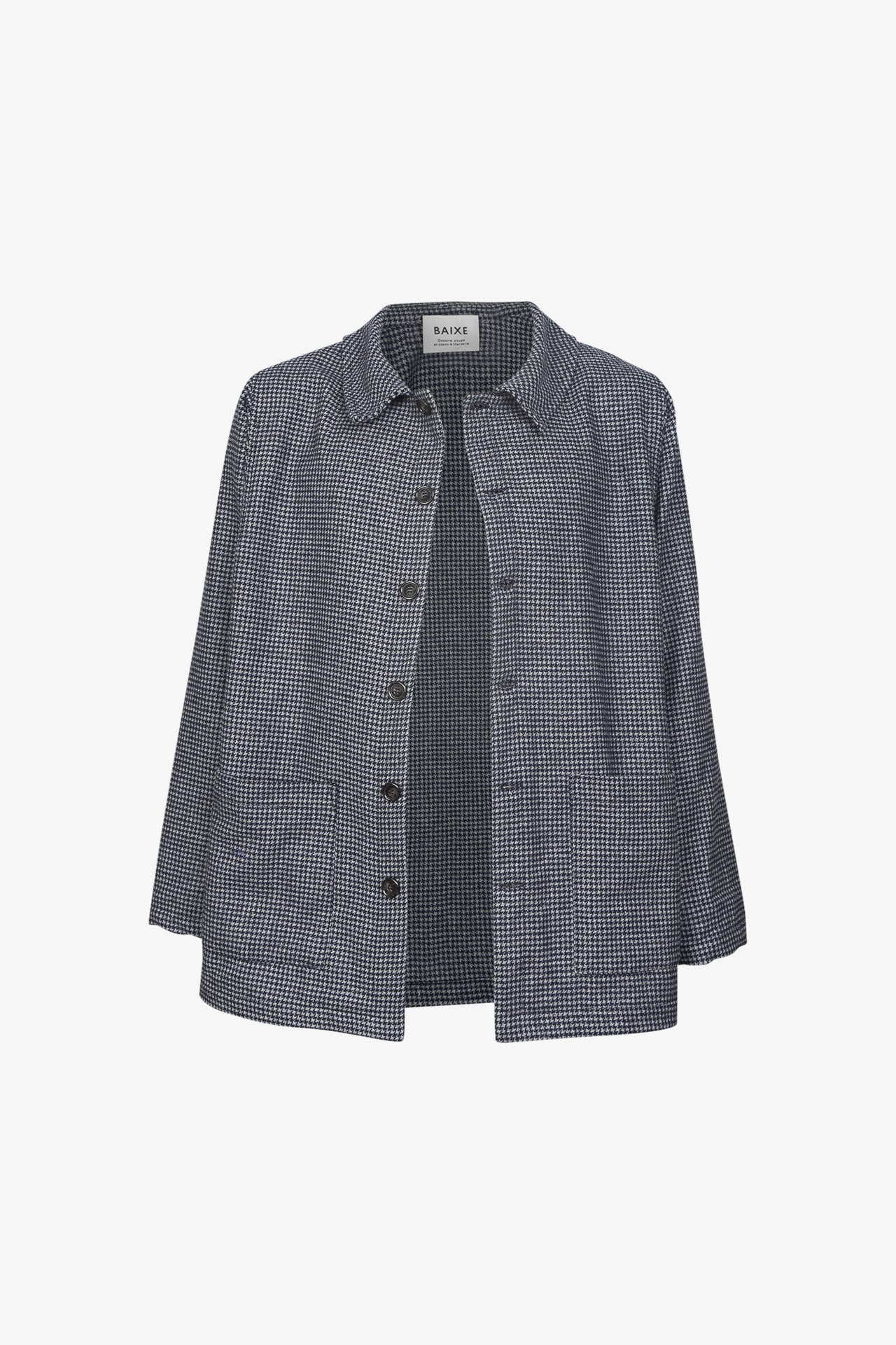 Rutig fyrkantig jacka Brulant