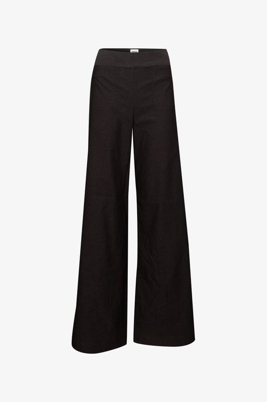 Pantalon Gaucho Bengaline Noir
